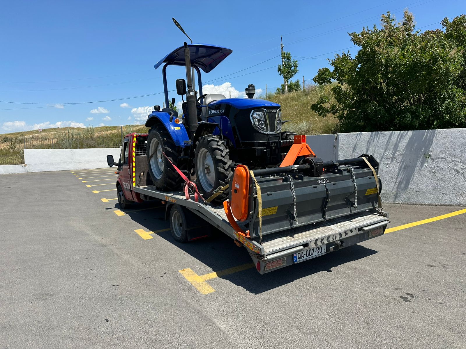 ევაკუატორი გორი ქარელი აგარა — TowPro MAN LE8.180